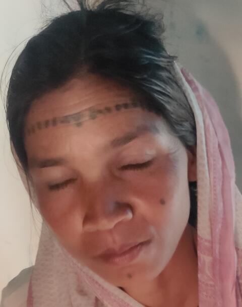 मुंड म गोदना